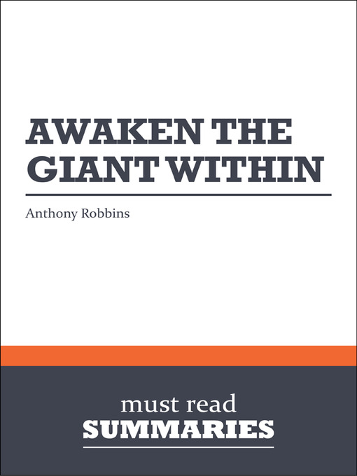 Title details for Awaken the Giant Within - Anthony Robbins by Must Read Summaries - Available